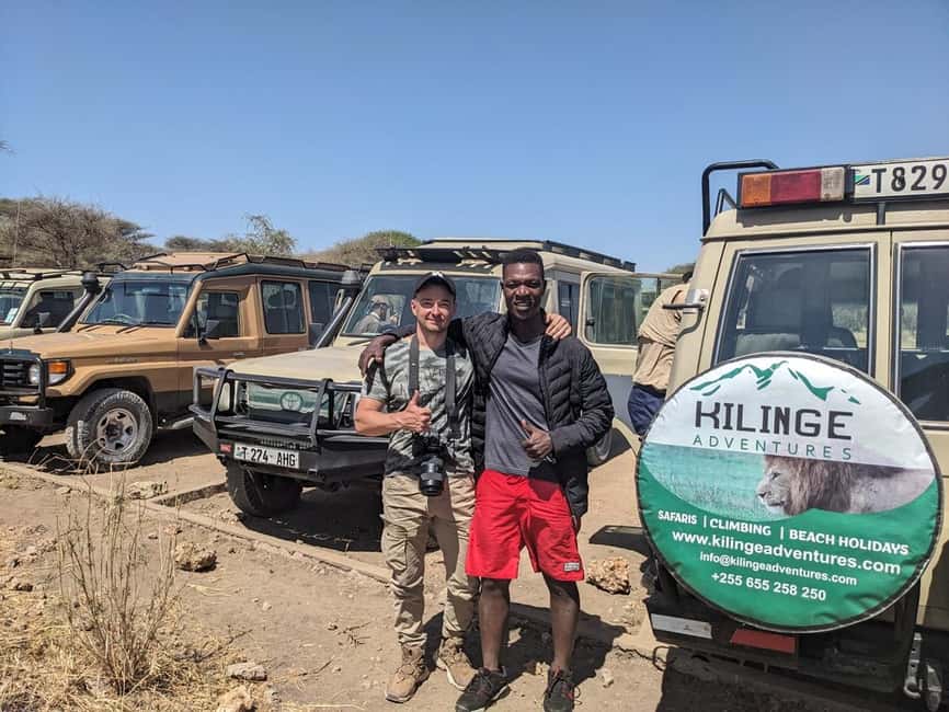 1-Day Ngorongoro Crater Special Big 5- Joining Group Safari - The early drive from Arusha or Moshi