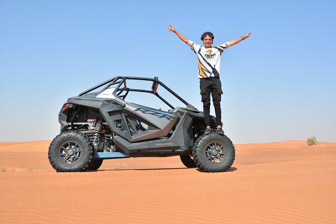 1 seater Dune Buggy Safari / In Morning - The morning pickup and drive from Dubai