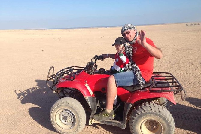 3 Hours Safari by Quad Bike - Hurghada - Learning the quad bike before the desert ride