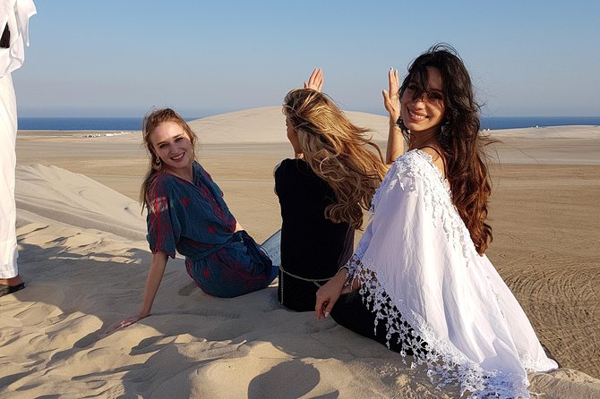 4 Hour Desert Safari, Camel Ride & Inland Sea Beach - Leaving Doha for the Open Sand