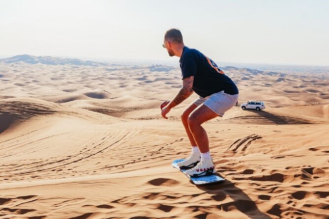 4 Hour Morning Desert Safari with Camel Ride & Sand Boarding - Camel riding: check the option you select