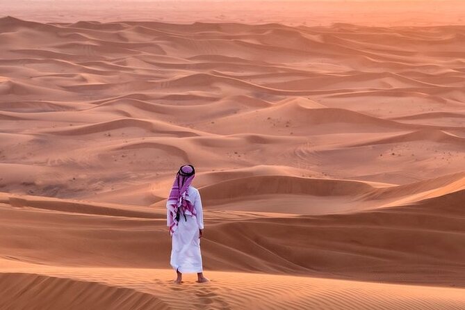 4hr Desert Safari: Sunset,Sunrise,Camel,Sand boarding,Inland Sea - The Singing Dunes stop gives you a breather