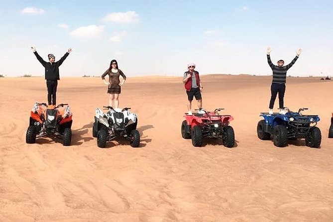 4x4 Deluxe Desert Safari Dubai with Camel Riding - The 30 to 40-minute dune bash