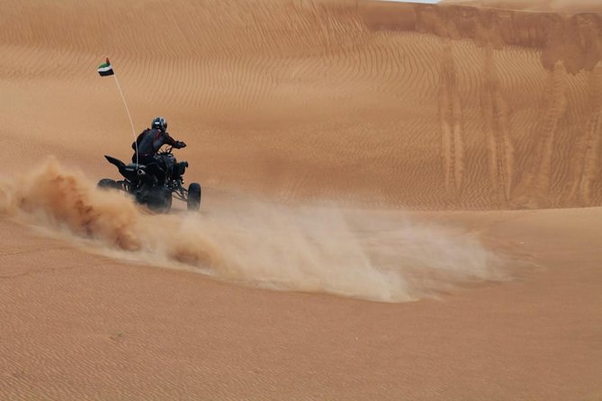 4x4 Self-Drive Quad Bike Safari with Camel Riding - Camel riding: a pleasant extra, but not fully clear