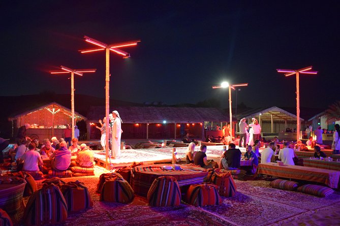 6 Hour Private Evening Desert Safari With BBQ Dinner - The camp shifts the mood from adventure to dinner