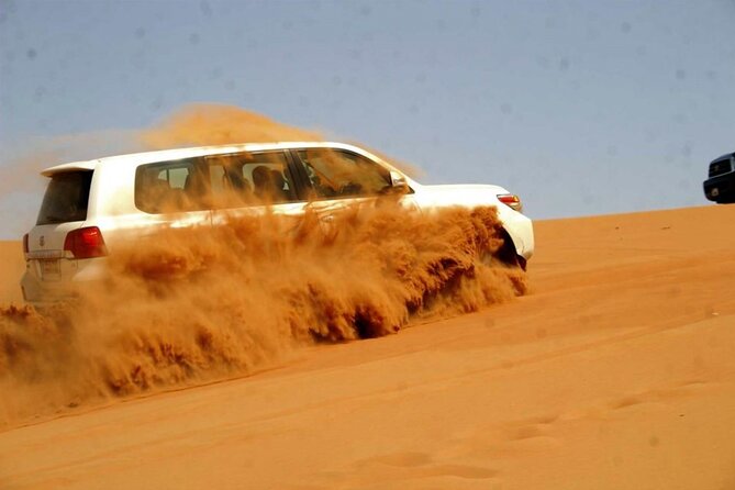 6 Hour Thrilling Desert Safari in 4x4 with Entertainment Show - Three shows and an international BBQ buffet