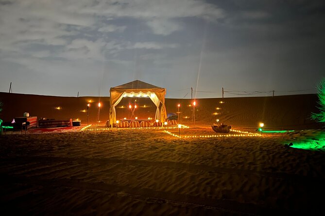 6 Hours Private Desert Safari Setup in Dubai - Sunset photographs in the red sand