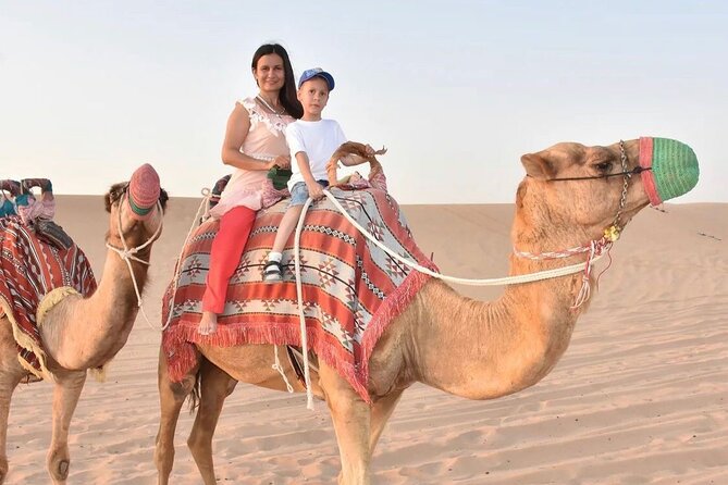 Abu Dhabi: 4-Hour Morning Safari with Camel Ride & Sand boarding - A high desert stop made for photographs