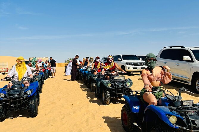 Abu Dhabi: 4x4 Desert Safari and Sandboarding. - Al Khatim’s dune-bashing ride