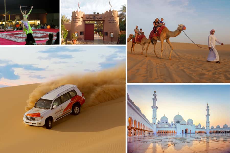Abu Dhabi: City Tour and Desert Safari Package - Key points to know before booking