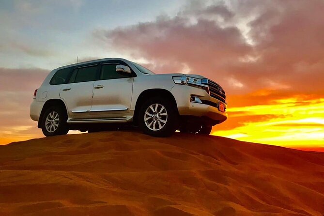 Abu Dhabi Desert Safari BBQ Dinner Live Shows Pick & Drop More - Belly dancing, Tanura, and fire performances