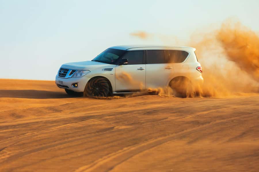 Abu Dhabi: Desert Safari, Quad Bike, Camels & Sandboarding - The 30 to 40 minute dune-bashing ride