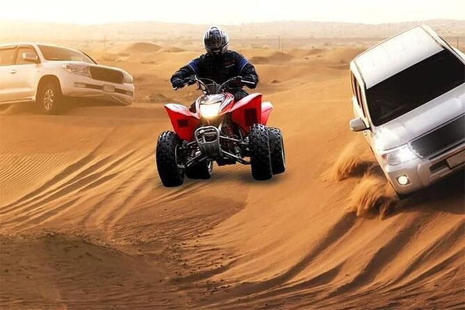 Abu Dhabi Evening Desert Safari Adventure - Dune bashing across the Abu Dhabi desert