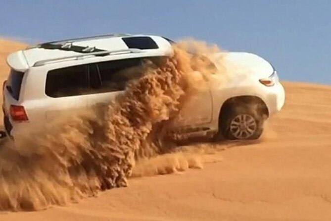 Abu Dhabi Evening Desert Safari Adventure - A camel farm visit and a short ride