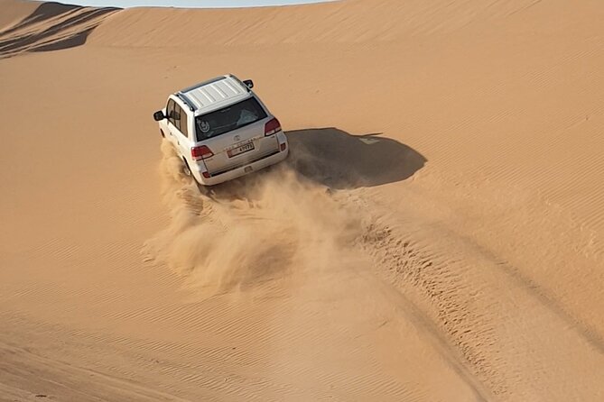 Abu Dhabi Full-Day Desert Safari - The ride to Al Khatim and the first desert views