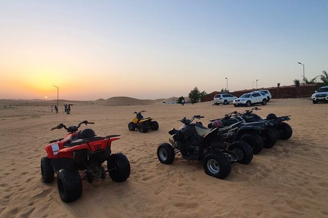Abu Dhabi Half Day Desert Safari - Barbecue dinner and two shows after dark