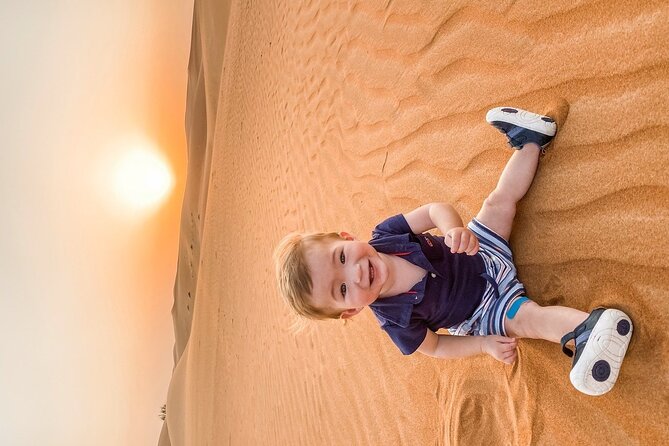 Abu Dhabi - Kids Friendly Morning Desert Safari - Photo stops and the morning light