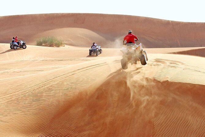 Adventure Quad Bike Safari, Camel Ride & Sandboarding - Key points at a glance