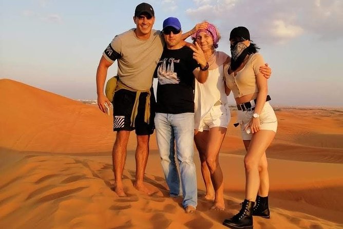 Afternoon Dune Drive Safari with SunSet Photo & Sand Boarding - Sunset photos, camels, and open desert views
