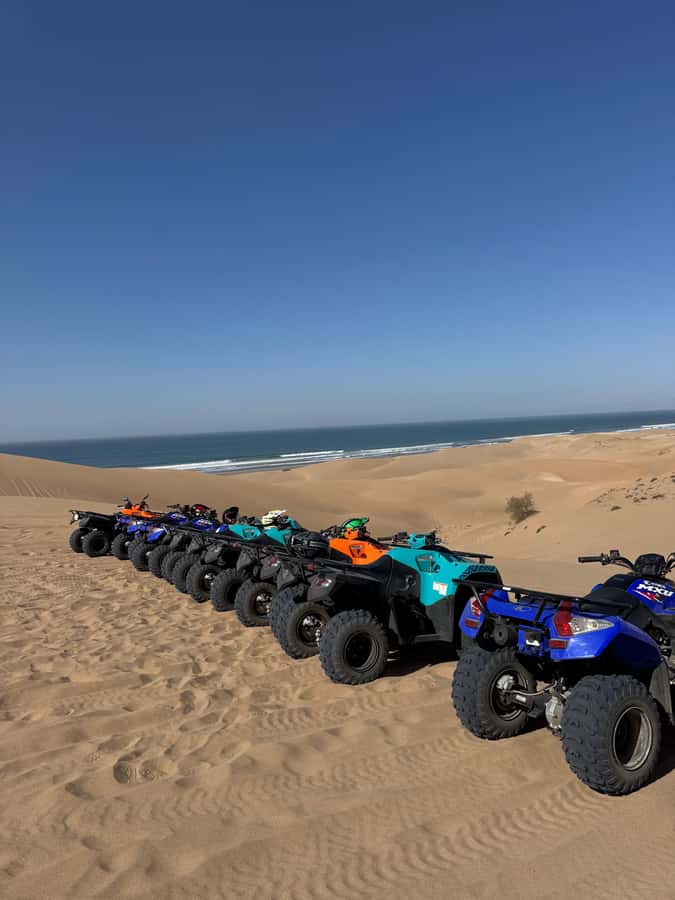 Agadir Quad Safari: Beach, Desert & Optional Sandboarding - Safety briefing, helmets, goggles, and your first ride