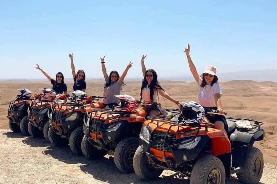 Agadir: Quad Safari with Crocoparc Optional - Goats climbing argan trees