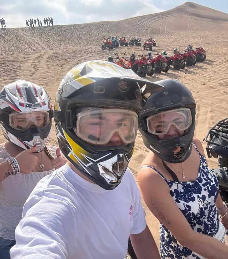 Agadir/Taghazout: Desert & Beach Safari Quad With Transfer - Mint tea, Shibah tea, and a slower pause