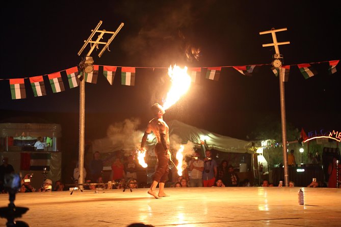 Al Madam Red Sand Safari with BBQ Dinner & Traditional Show - From Dubai hotels to the red dunes of Al Madam