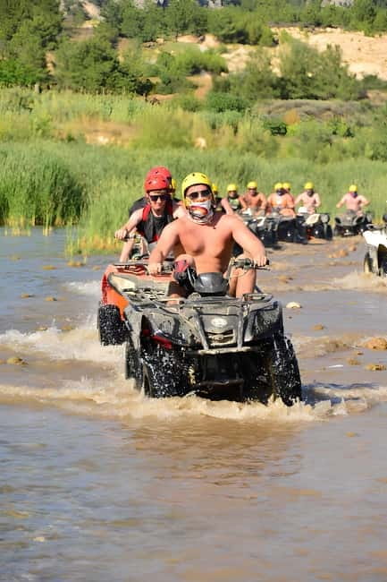 Alanya: 4X4 Quad Safari Tour in the Mountain - Riding forest tracks with dust, mud, and water