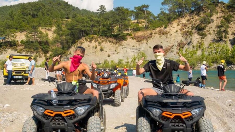 Alanya: 4X4 Quad Safari Tour in the Mountain - The safety briefing and first quad ride
