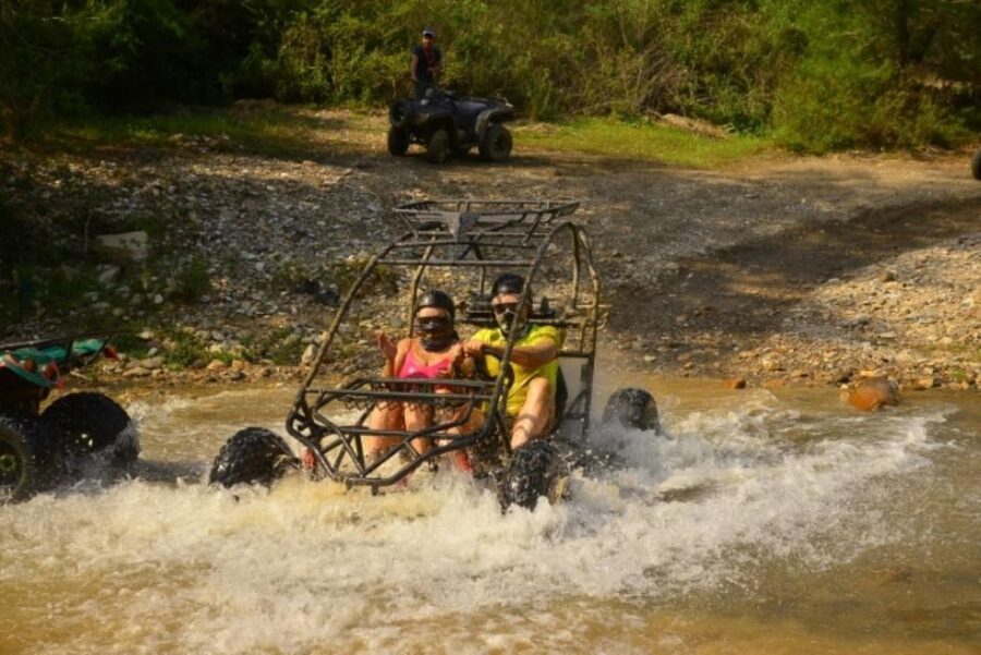 Alanya Buggy Safari Off-Road Thrills! - Getting comfortable during the 20 to 30-minute practice