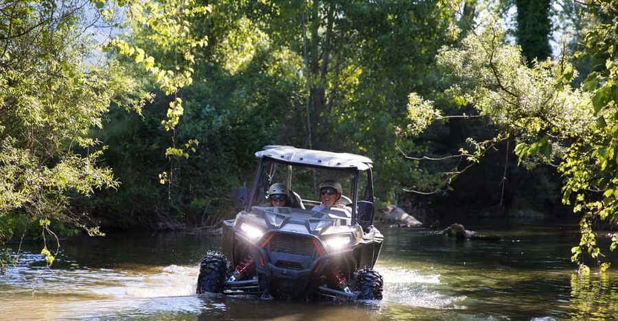 Alanya: Buggy Safari Tour with Swimming - Getting familiar with the buggy before the forest