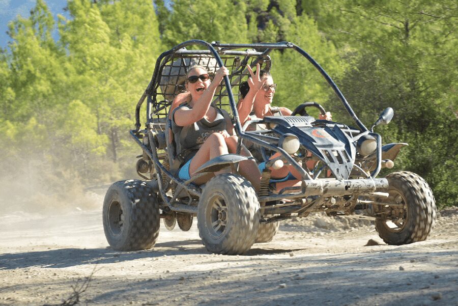 Alanya: Buggy Safari Tour with Swimming - Across the Taurus Mountain tracks