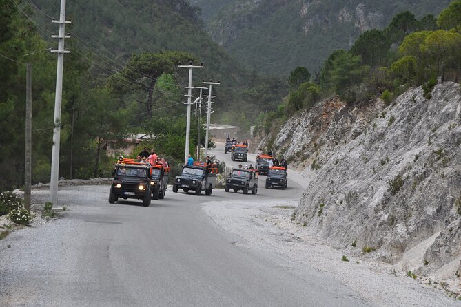 Alanya Jeep Safari Adventure Dim River Lunch & Dim Cave - From Alanya to the pine-covered Taurus Mountains