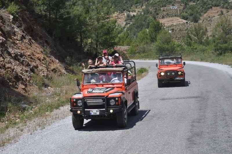 Alanya Jeep Safari: Dim Cave, River & Nature Adventure - Waterfalls and canyon time at Çamlıbel Picnic Area
