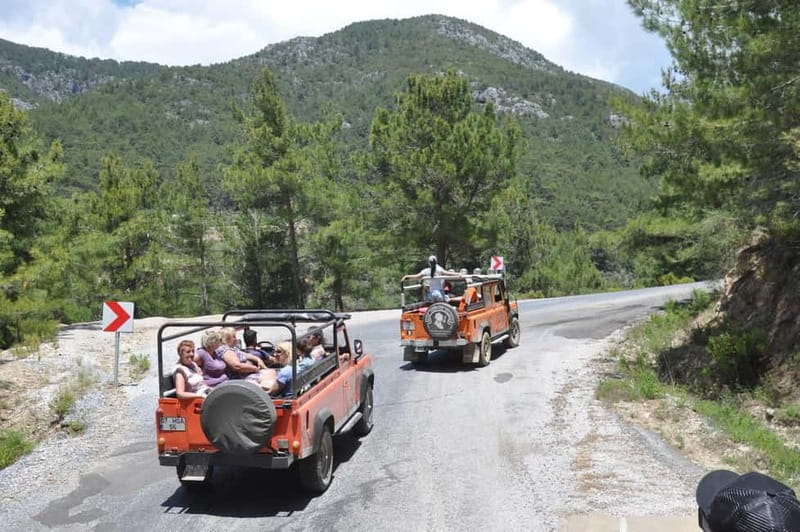 Alanya Jeep Safari: Dim Cave, River & Nature Adventure - A Turkish village, fresh fruit, and careful shopping
