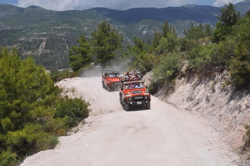 Alanya Jeep Safari: Dim Cave, River & Nature Adventure - Starting with a high viewpoint above Alanya