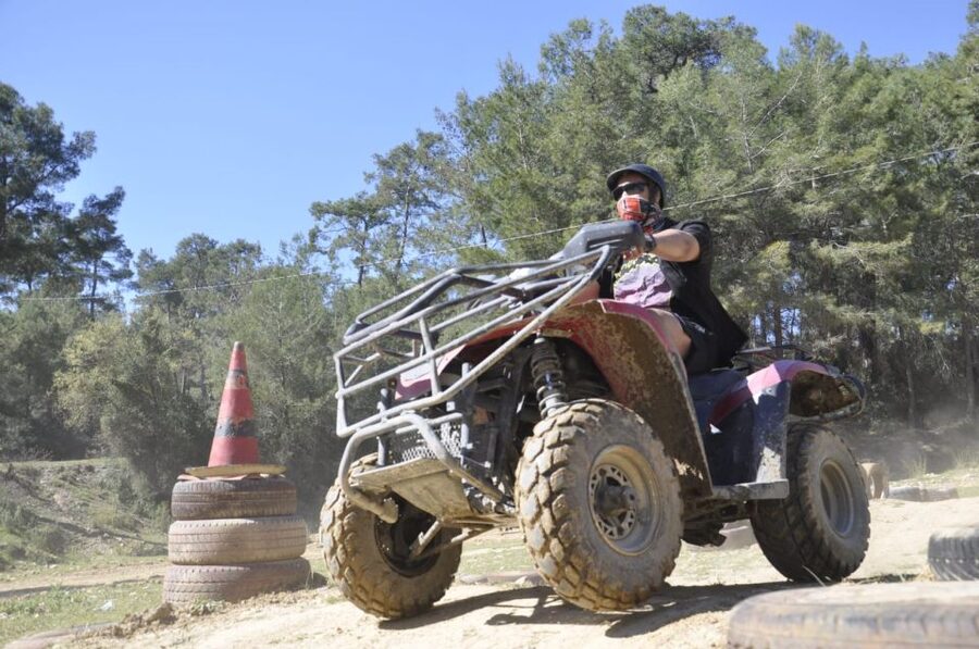 Alanya: Quad Safari Experience with Hotel Transfers - Safety training before the engine starts
