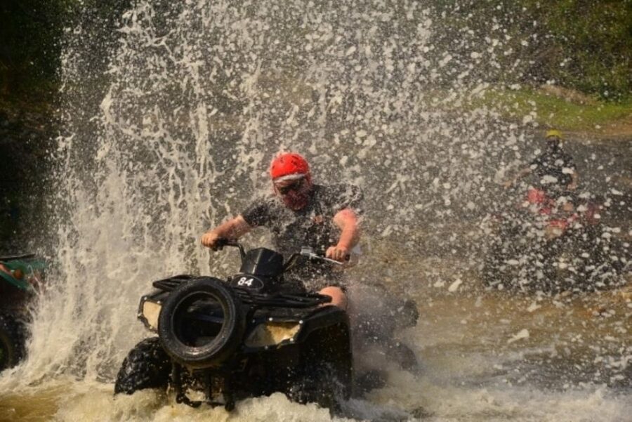 Alanya Quad Safari Tour 3 Hour - The river stop and a half-hour to cool down