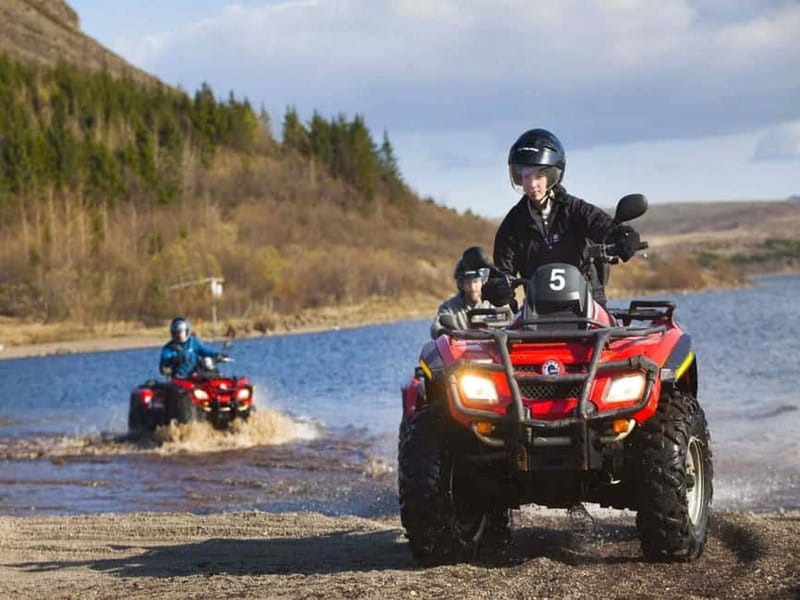 Alanya: Quad Safari Tour in the Taurus Mountains - Through the pine forest and up the dusty track