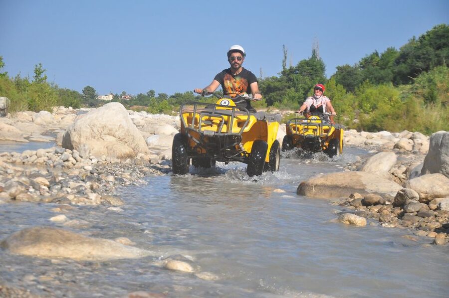 Alanya: Quad Safari with Hotel Pick-Up - Ninety minutes through forest and stone