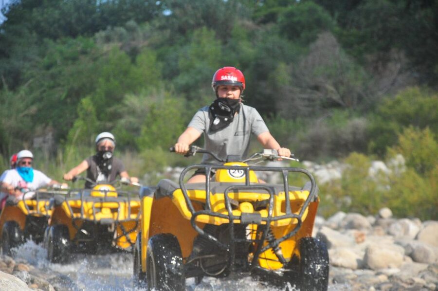Alanya: Quad Safari with Hotel Pick-Up - A quick safety check before the rough tracks