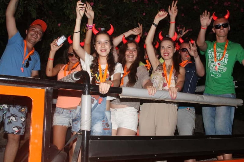 Alanya: Sunset Night Safari with Boat Trip with Dinner - How much value do you get for $53?