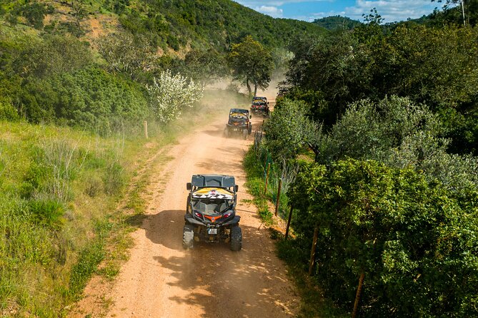 Albufeira: 1.5h Off-Road Buggy Tour - Dirt & Scenic Trails - Paderne Castle gives the trip a sense of place