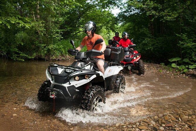 Antalya / Belek : Combo Rafting Quad & Jeep & Zipline ( 4 in 1 ) - Four activities, one river valley, and a busy day