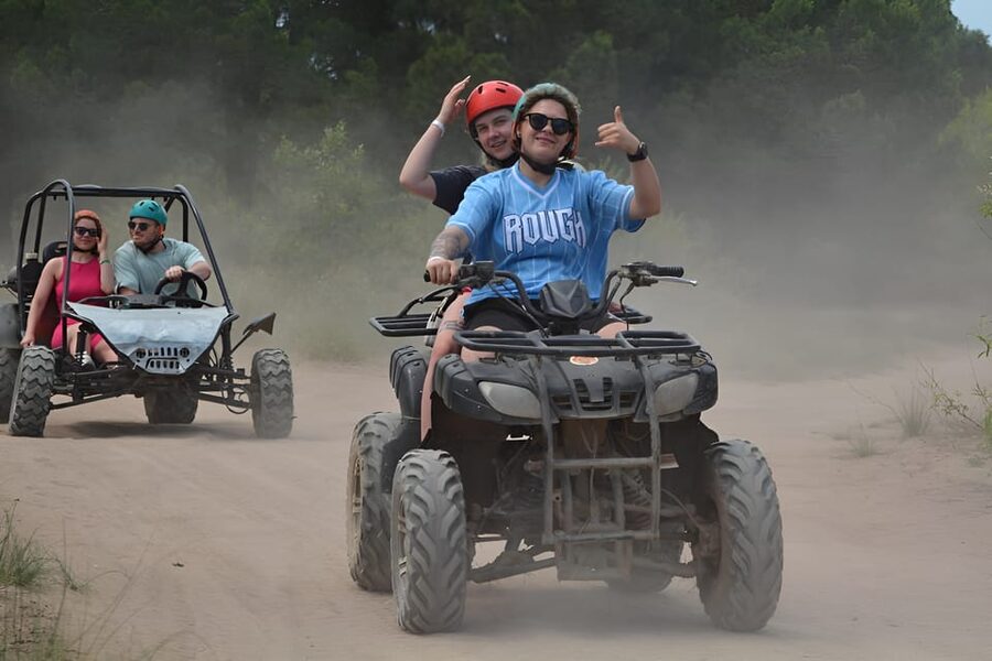 Antalya Kemer Merkez Transferli Quad Safari - River sections, pauses, and possible swimming