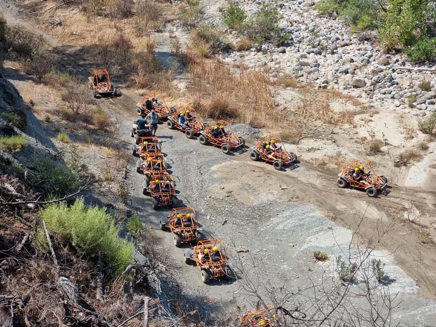 Antalya: Koprulu Canyon Buggy Safari & Rafting Combo - What to pack for the river and dust
