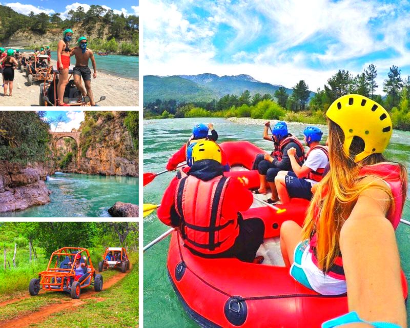 Antalya: Koprulu Canyon Buggy Safari & Rafting Combo - The rafting briefing and first river section