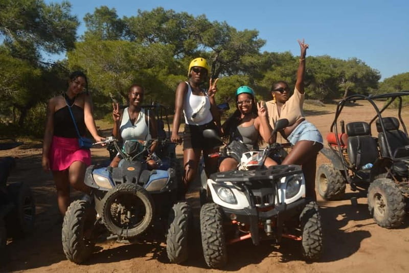 Antalya: Lara Beach Region Quad Safari - The 1.5-hour route through sand and forest