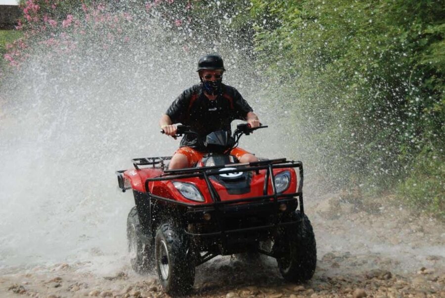 Antalya: Quad-Bike Safari with Hotel Pick-Up - The safety briefing and first ride