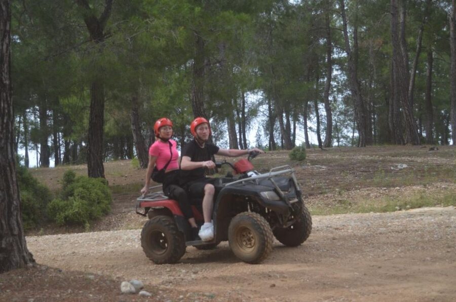 Antalya: Quad-Bike Safari with Hotel Pick-Up - From paved roads to forest tracks